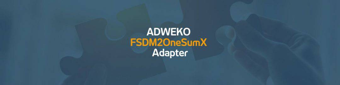 ADWEKO FSDM2OneSumX Adapter – Kundenspezifische Erweiterbarkeit zum SAP Standard