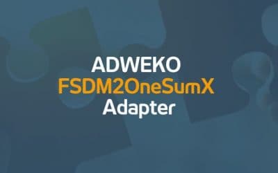 ADWEKO FSDM2OneSumX Adapter – Customized Extensibility to SAP Standard