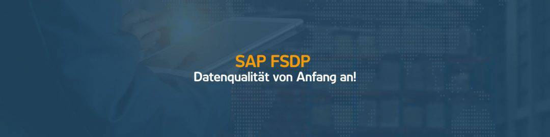 SAP FSDP – Datenqualität von Anfang an!