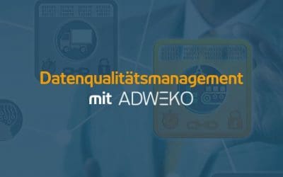 Datenqualitätsmanagement mit ADWEKO | 19.11.21