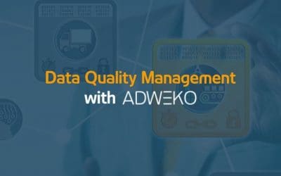 Data quality management with ADWEKO