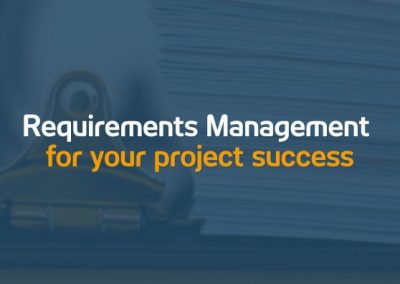 Requirements management as a significant criterion for your project success