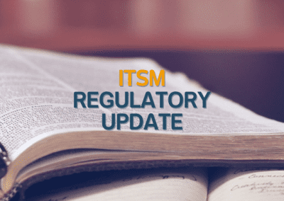 ITSM Regulatory Update | November 2022