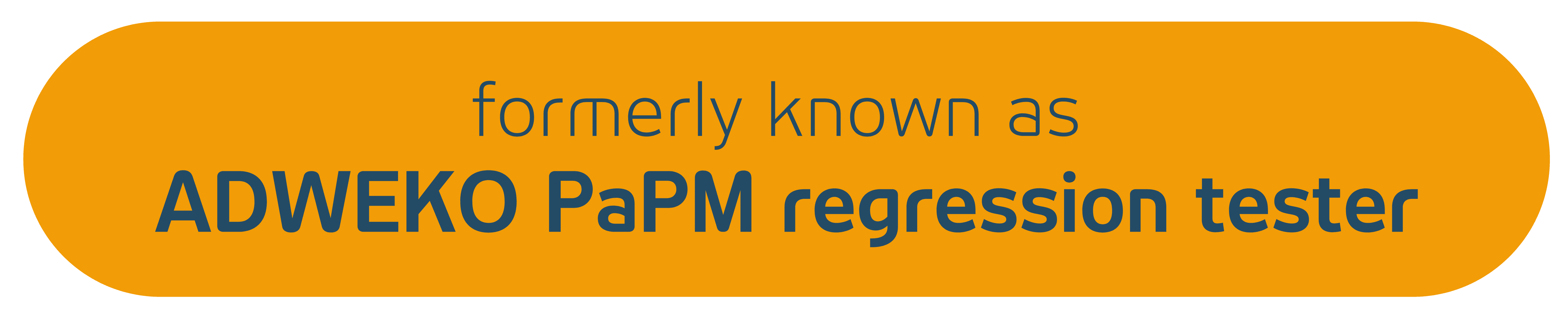 ADWEKO PaPM regression tester is now ADWEKO Control for PaPM