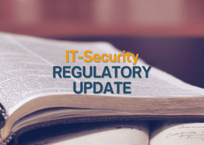 IT-Security Regulatory Update | April 2022