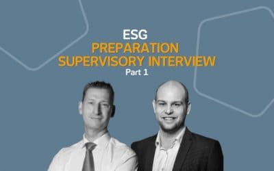 ESG – Preparation supervision meeting – part 1