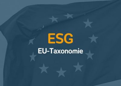 ESG – EU-Taxonomie – Definition der Umweltziele