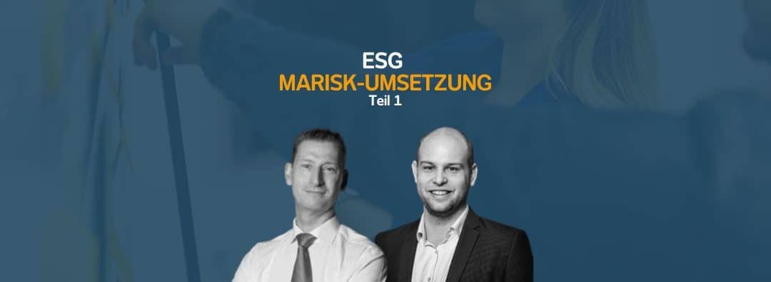 ESG: MaRisk-Umsetzung – Teil 1