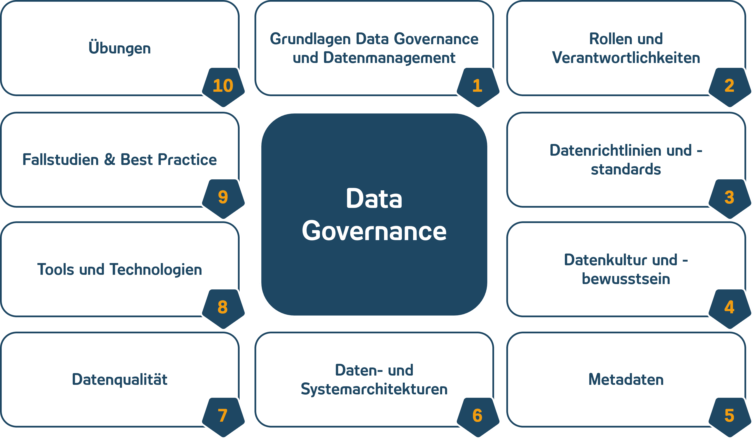 Inhalte der Data Governance Academy